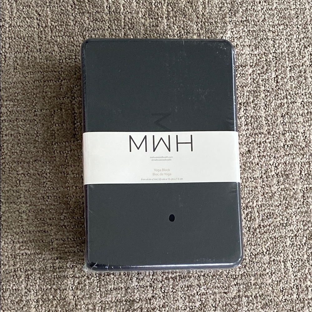 MWH Black Yoga Block
